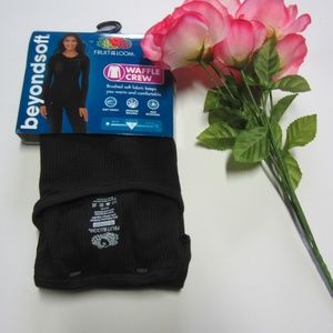 Fruit of the Loom Thermal Waffle crew top